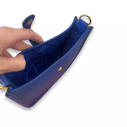 HERMÈS EVELYNE 16 BLUE ROYAL BAG