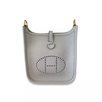 HERMÈS EVELYNE 16 BLEU PALE BAG