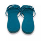 Hermès Green Rivage Sandals