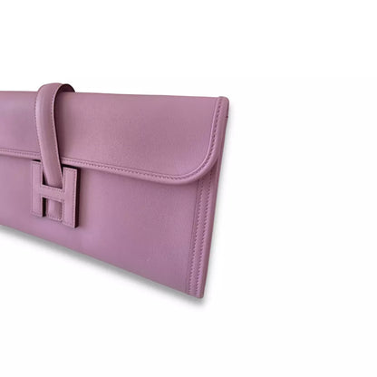 HERMÈS JIGE ELAN 29 MAUVE SYLVESTRE SWIFT POCHETTE