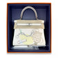 HERMÈS KELLY 25 RETOURNE NATA IN & OUT BAG