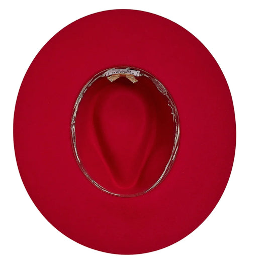 SOMBRERO HERMÈS FAUBOURG MÉDOR ROJO