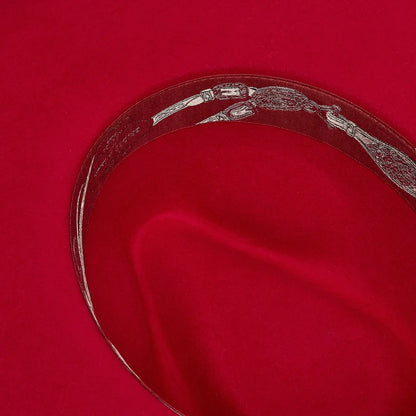 SOMBRERO HERMÈS FAUBOURG MÉDOR ROJO