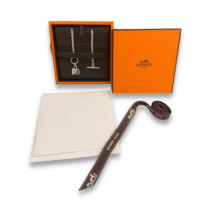HERMÈS SILVER 925 AMULETTES BIRKIN PENDANT BRACELET