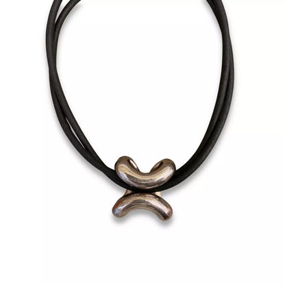 COLLAR HERMÈS DE PLATA 925 H