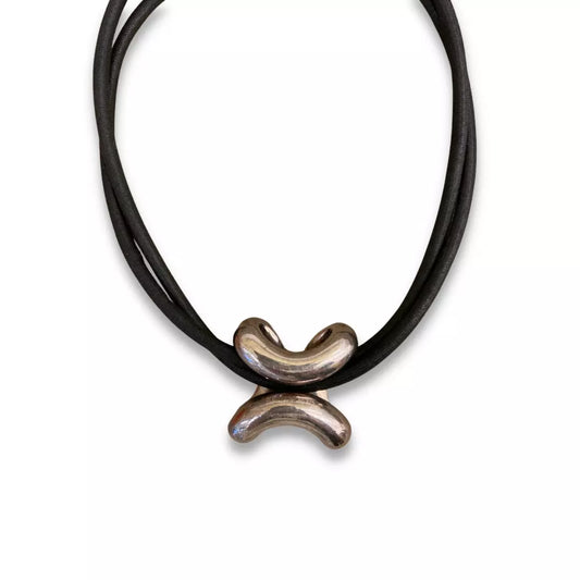 COLLAR HERMÈS DE PLATA 925 H