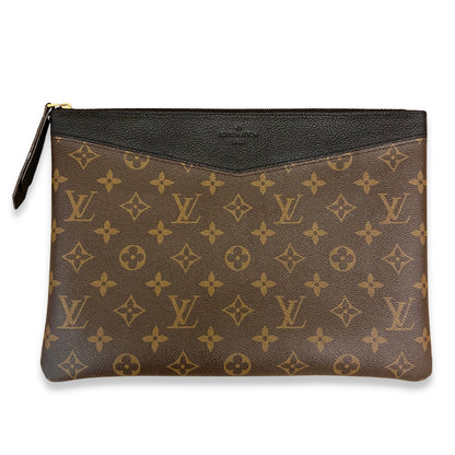 LOUIS VUITTON LV MONOGRAM LEATHER DAILY POUCH BAG