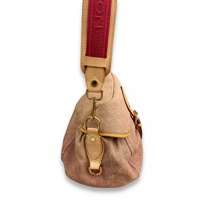 LOUIS VUITTON PINK DENIM LV MONOGRAM SUNRAY BAG