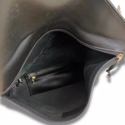 LOEWE BLACK LEATHER BAG