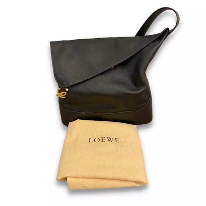 LOEWE BLACK LEATHER BAG