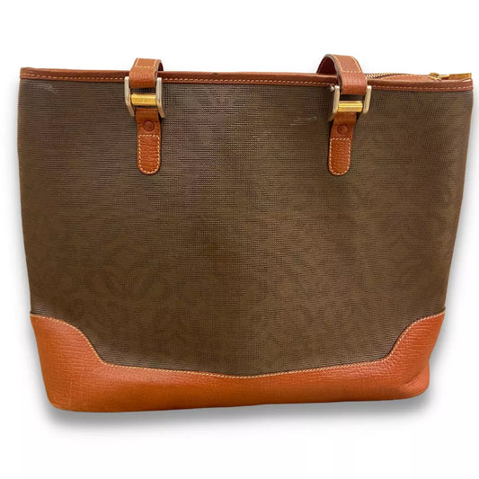 LOEWE BROWN LEATHER TOTE BAG