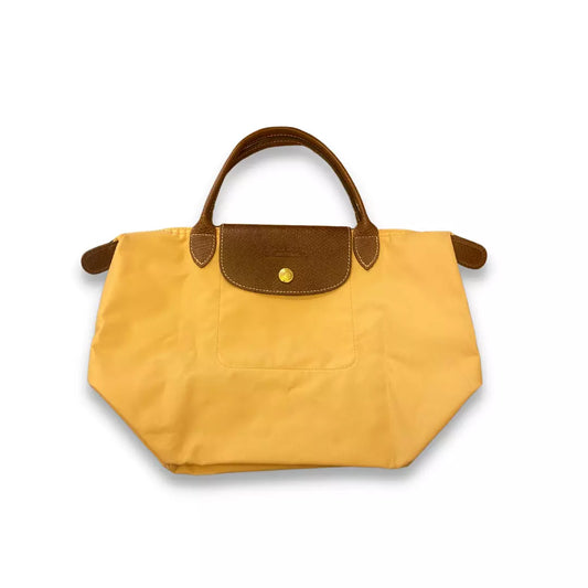 LONGCHAMP YELLOW LE PLIAGE BAG