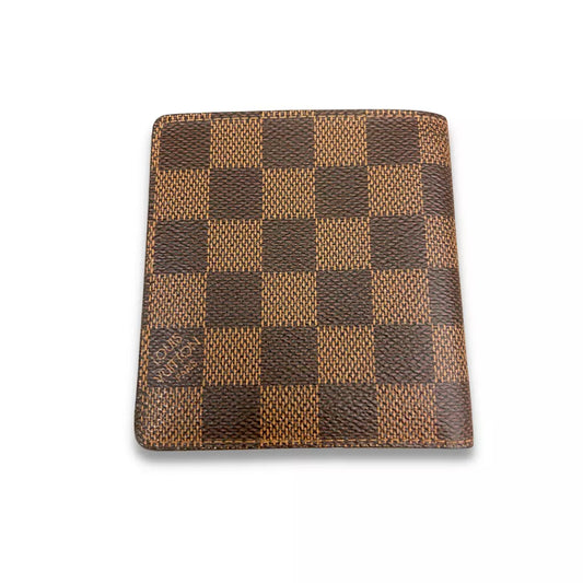 CARTERA DELGADA DE PIEL NEGRA DE LOUIS VUITTON