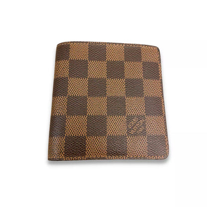 CARTERA DELGADA DE PIEL NEGRA DE LOUIS VUITTON