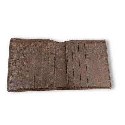 CARTERA DELGADA DE PIEL NEGRA DE LOUIS VUITTON