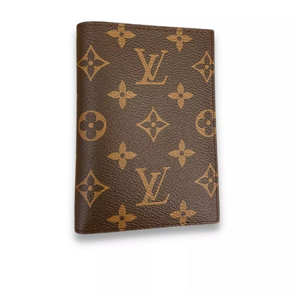 LOUIS VUITTON BROWN LEATHER PASSPORT COVER
