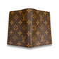 LOUIS VUITTON BROWN LEATHER PASSPORT COVER