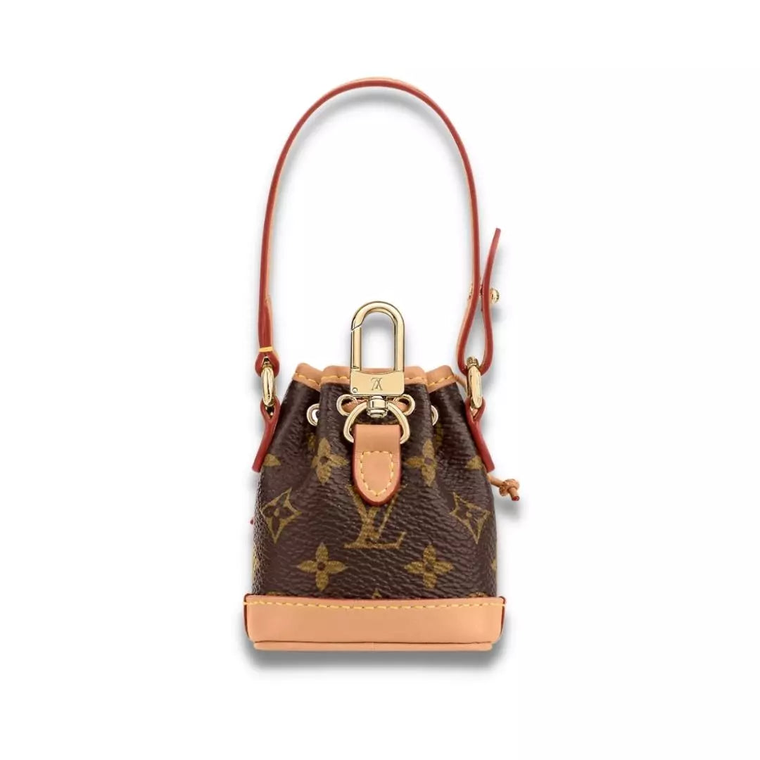 Louis Vuitton Monogram Leather Micro Noé Bag Charm
