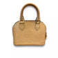 LOUIS VUITTON NUDE PATENT LEATHER ALMA BB BAG