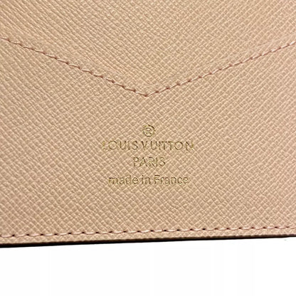 LOUIS VUITTON PINK LEATHER PASSPORT COVER