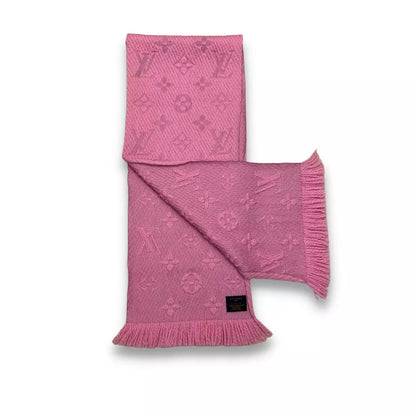 LOUIS VUITTON PINK WOOL SCARF