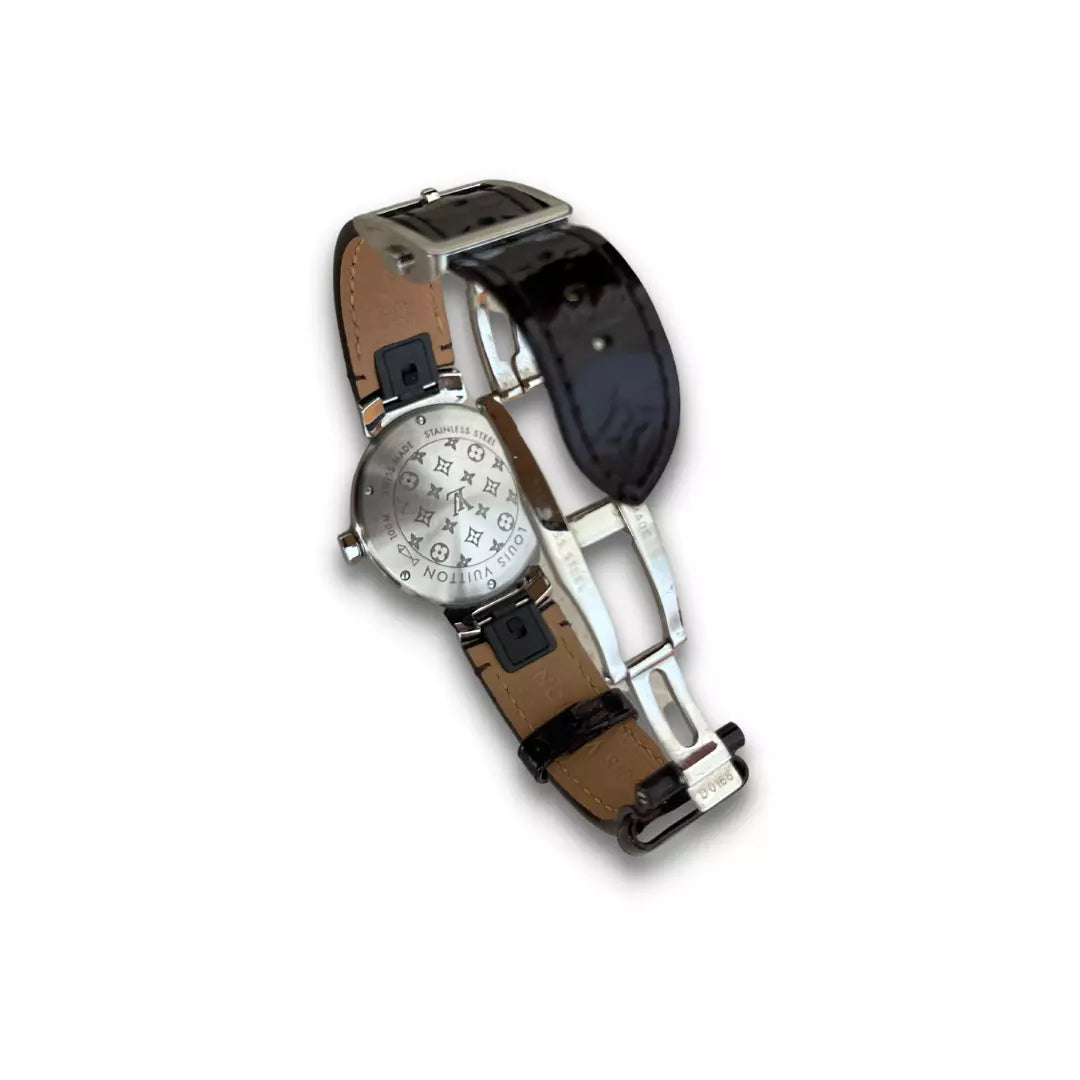 LOUIS VUITTON TAMBOUR MONOGRAM WATCH