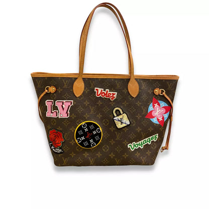 BOLSO DE EDICIÓN LIMITADA NEVERFULL THE PATCHES DE LOUIS VUITTON
