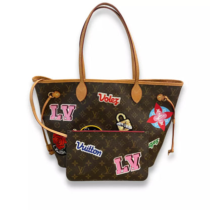 BOLSO DE EDICIÓN LIMITADA NEVERFULL THE PATCHES DE LOUIS VUITTON