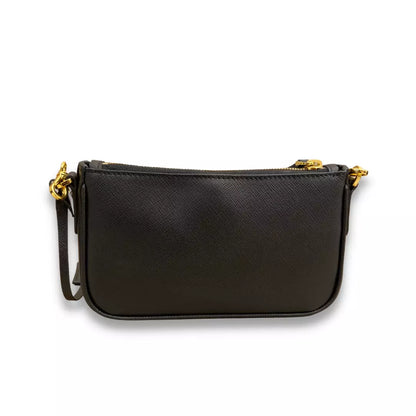 BOLSO DE HOMBRO Prada REEDICIÓN NEGRA 2000