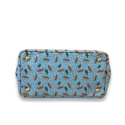 Prada SOMBRERO PRINT CANAPA TOTE BAG