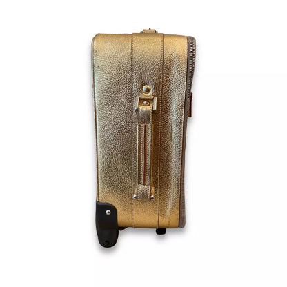 Prada GOLD LEATHER SUITCASE BAG