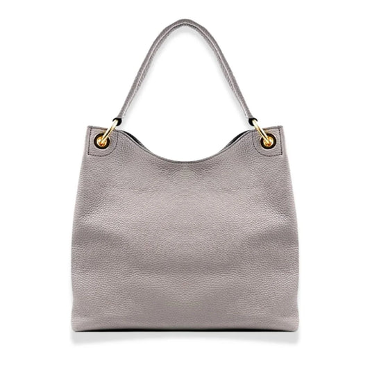 BOLSO TOTE DE PIEL VITELLO PHOENIX GRIS DE Prada