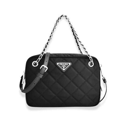 Prada BOLSO TESSUTO IMPUNTU DE NYLON AZUL