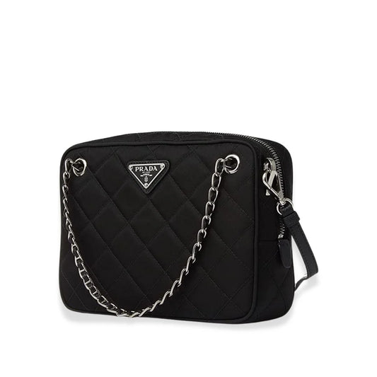 Prada BOLSO TESSUTO IMPUNTU DE NYLON AZUL