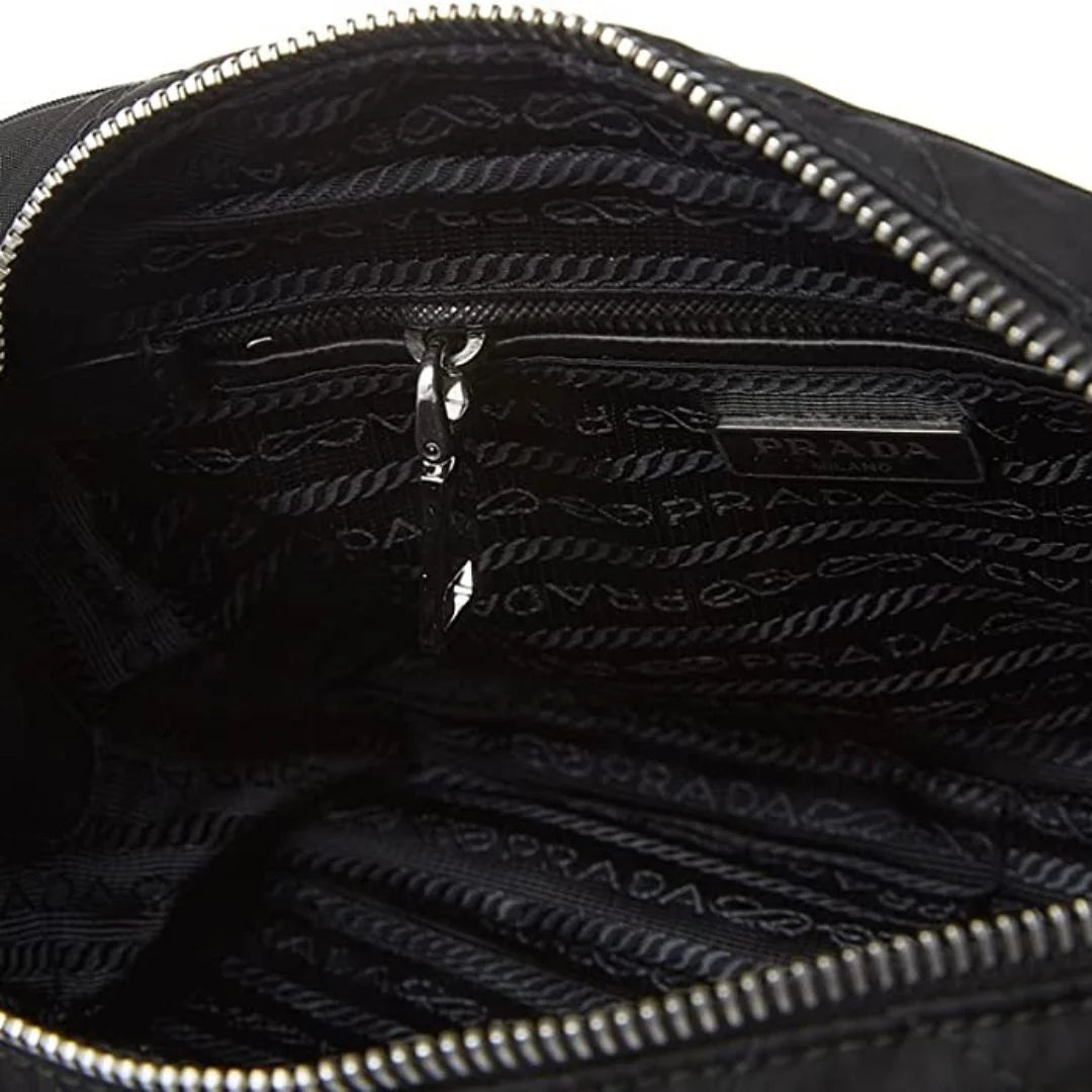 Prada Tessuto Impuntu Black Nylon Tote Bag – EYE LUXURY CONCIERGE