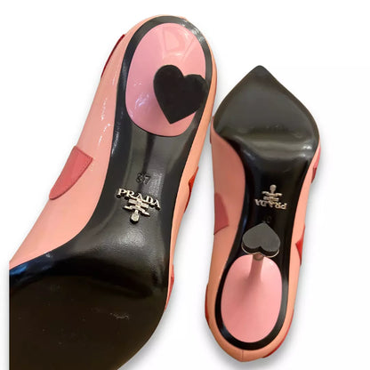 Prada VERNICE CUORI STILETTOS