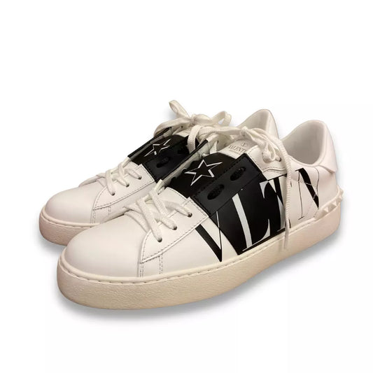 VALENTINO BLACK STAR OPEN SNEAKERS