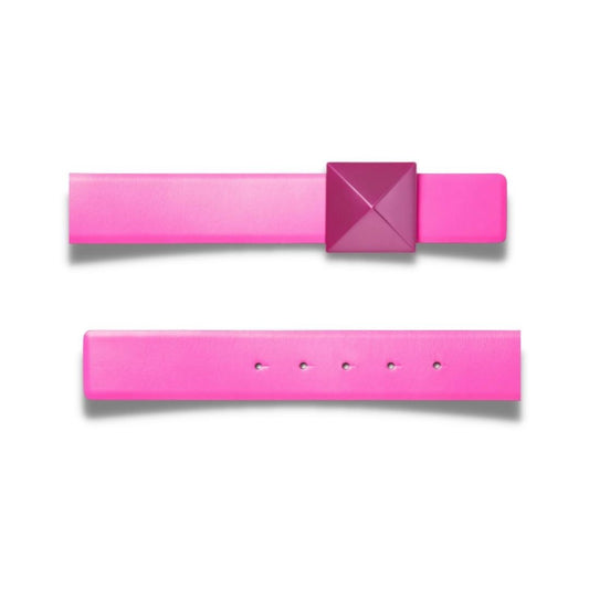 VALENTINO PINK PP ONE STUD BELT