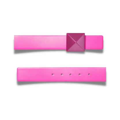 VALENTINO PINK PP ONE STUD BELT