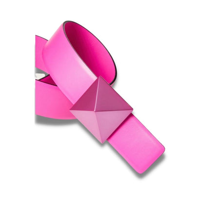 VALENTINO PINK PP ONE STUD BELT