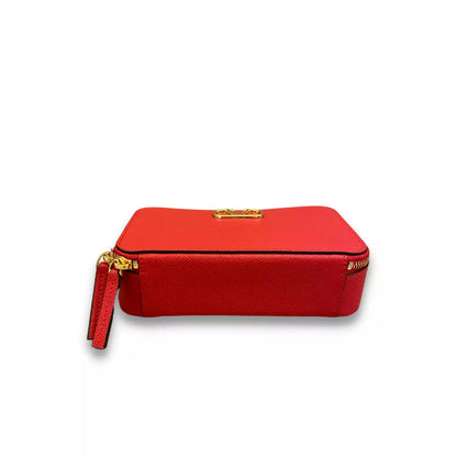 VALENTINO MINI VLOGO PIEL ROJO