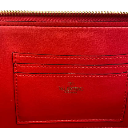 VALENTINO MINI VLOGO PIEL ROJO