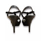 Yves Sant Laurent Black Tribute Sandals